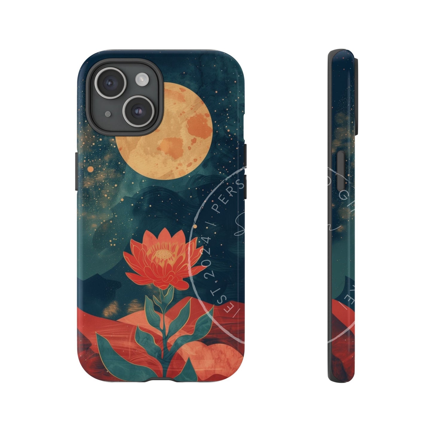 Boho Birth month Flower - November Phone Case