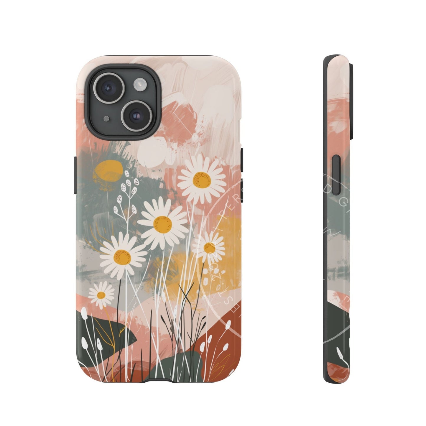 Boho Birth month Flower - April Phone Case