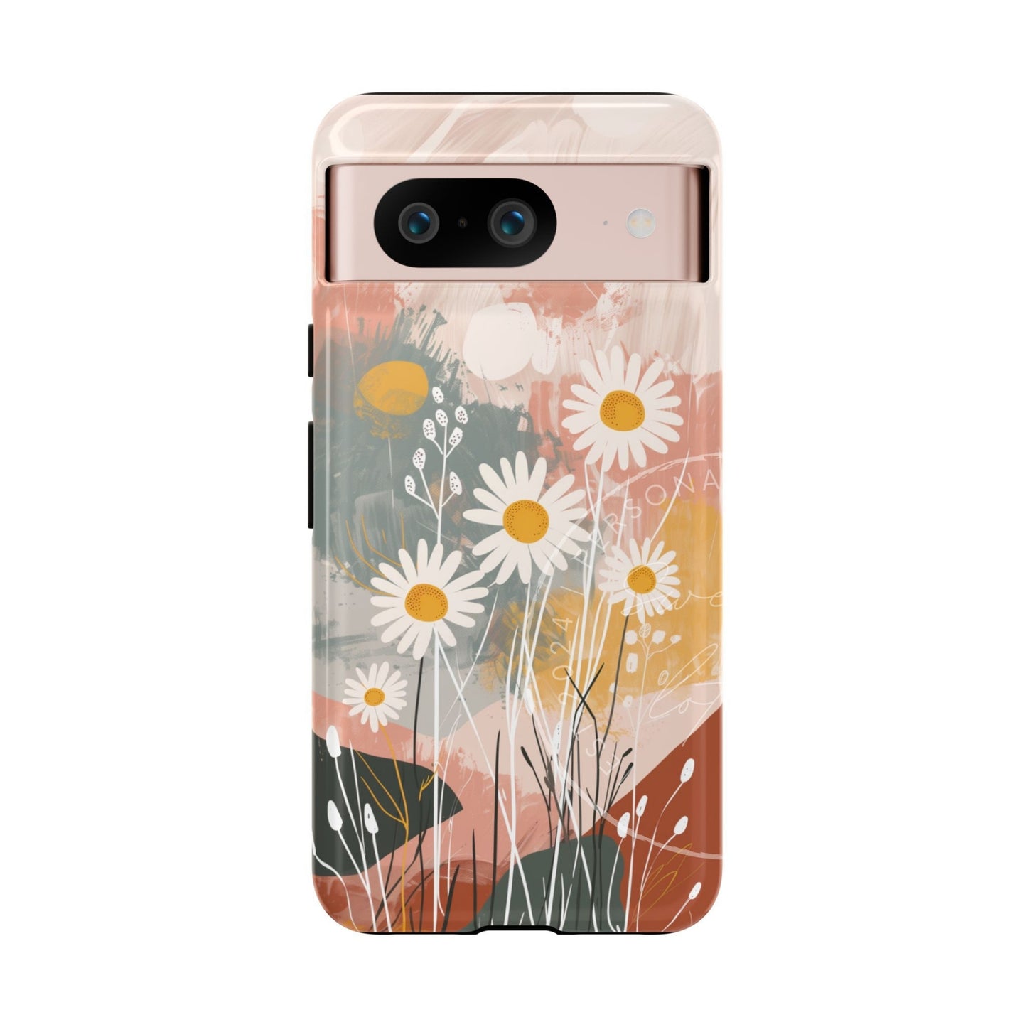 Boho Birth month Flower - April Phone Case