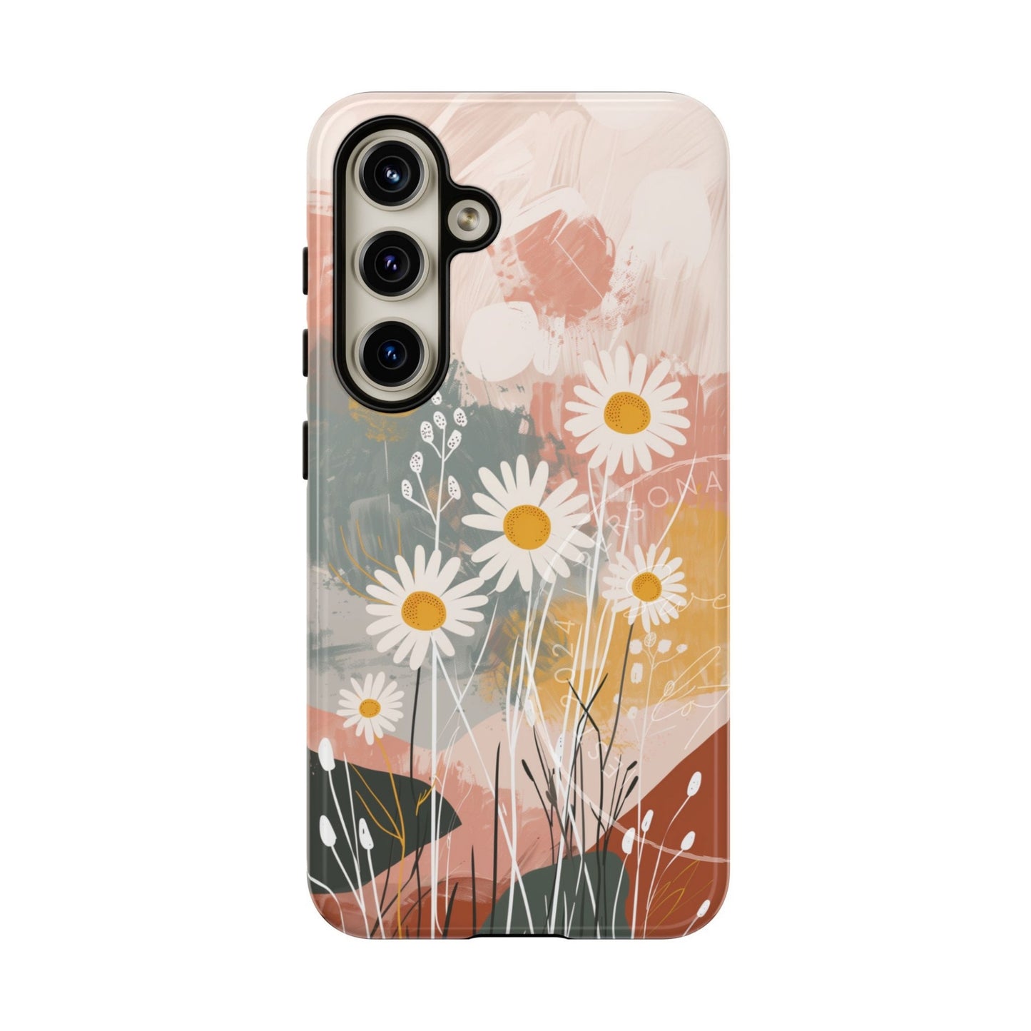 Boho Birth month Flower - April Phone Case