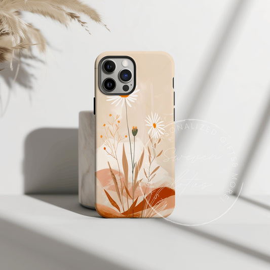 Boho Birth month Flower - September Phone Case