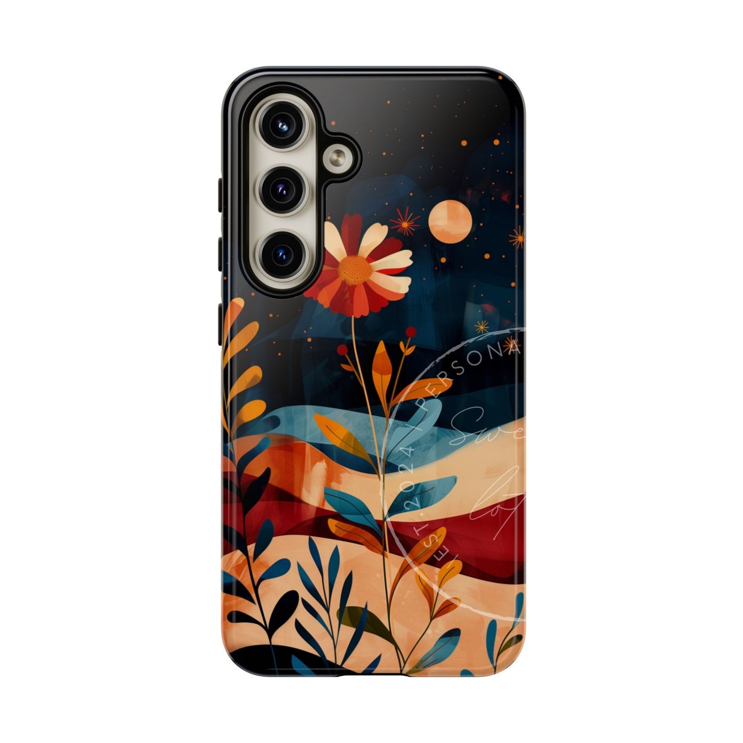 Boho Birth month Flower - October Phone Case