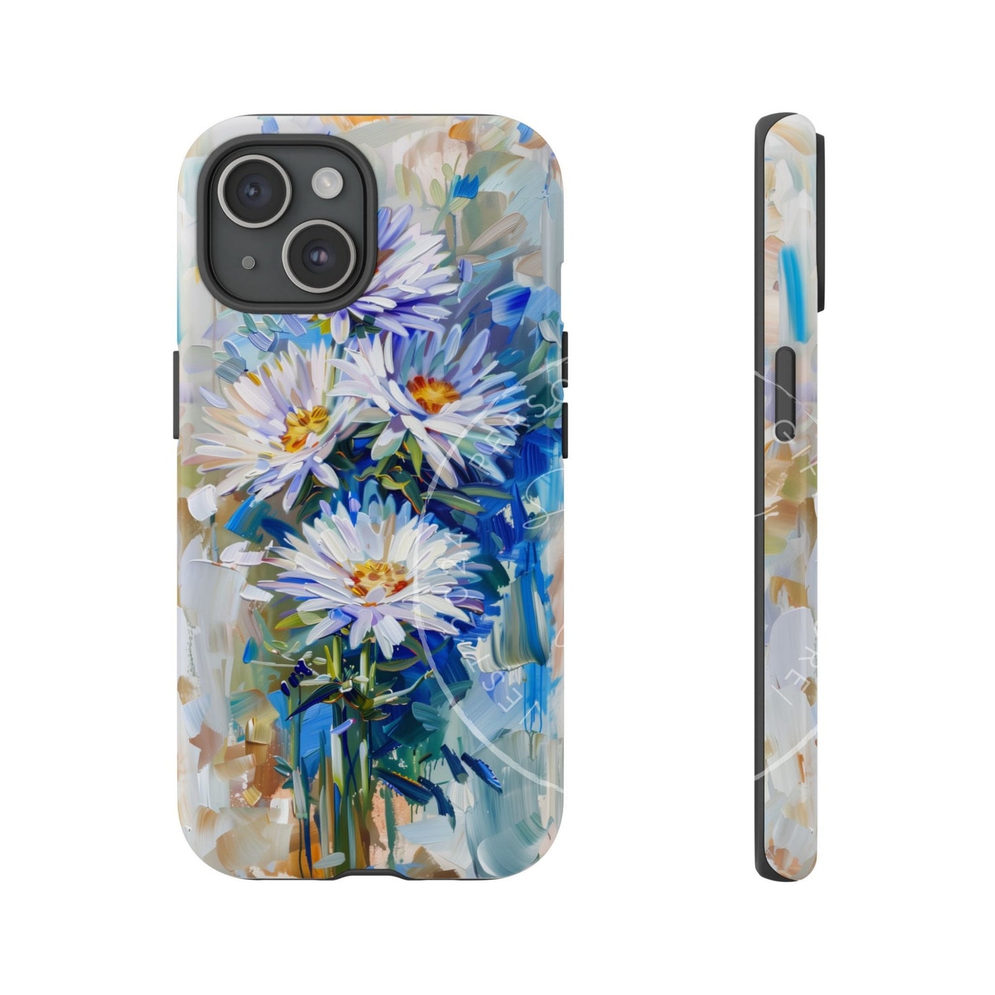 Oil Painting Birth month flower - September Phone case