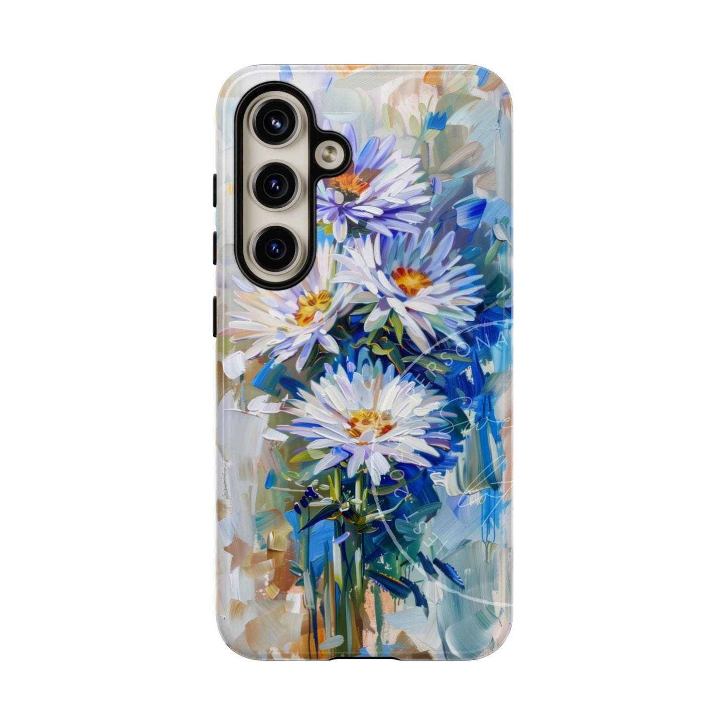 Oil Painting Birth month flower - September Phone case