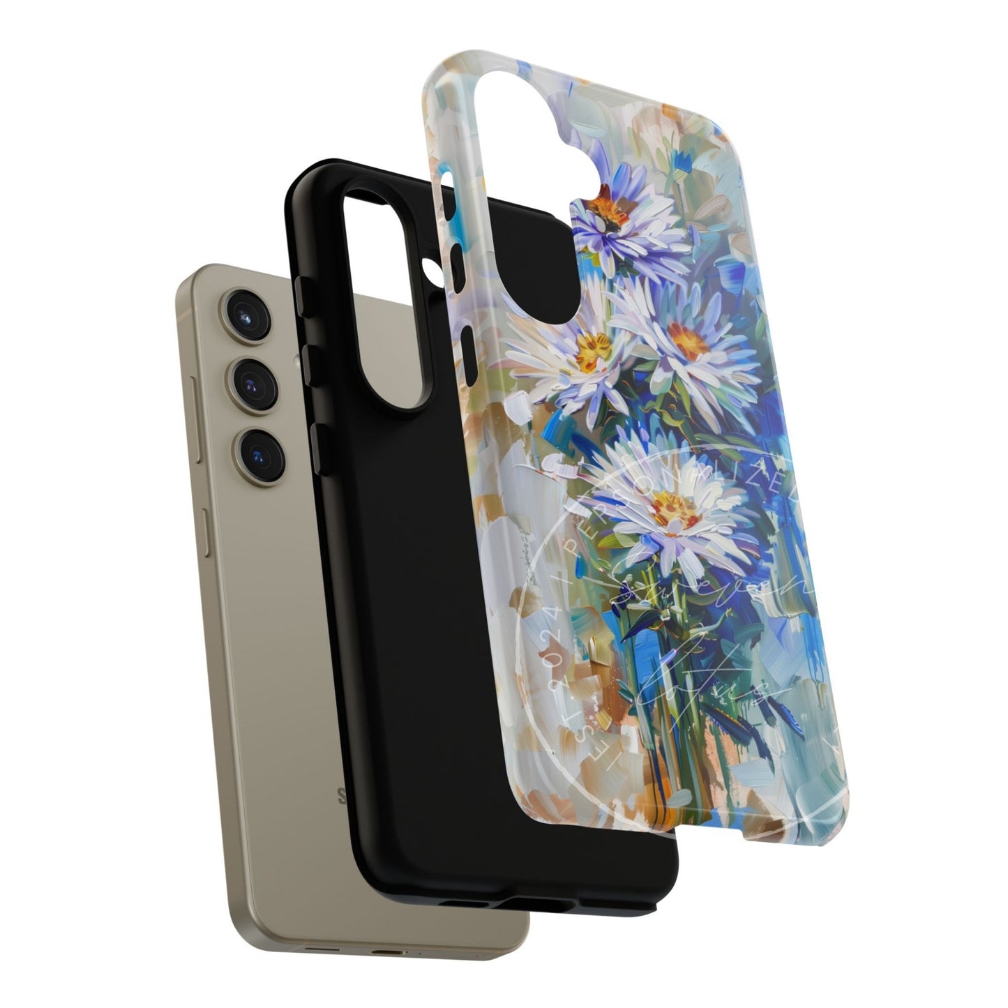 Oil Painting Birth month flower - September Phone case