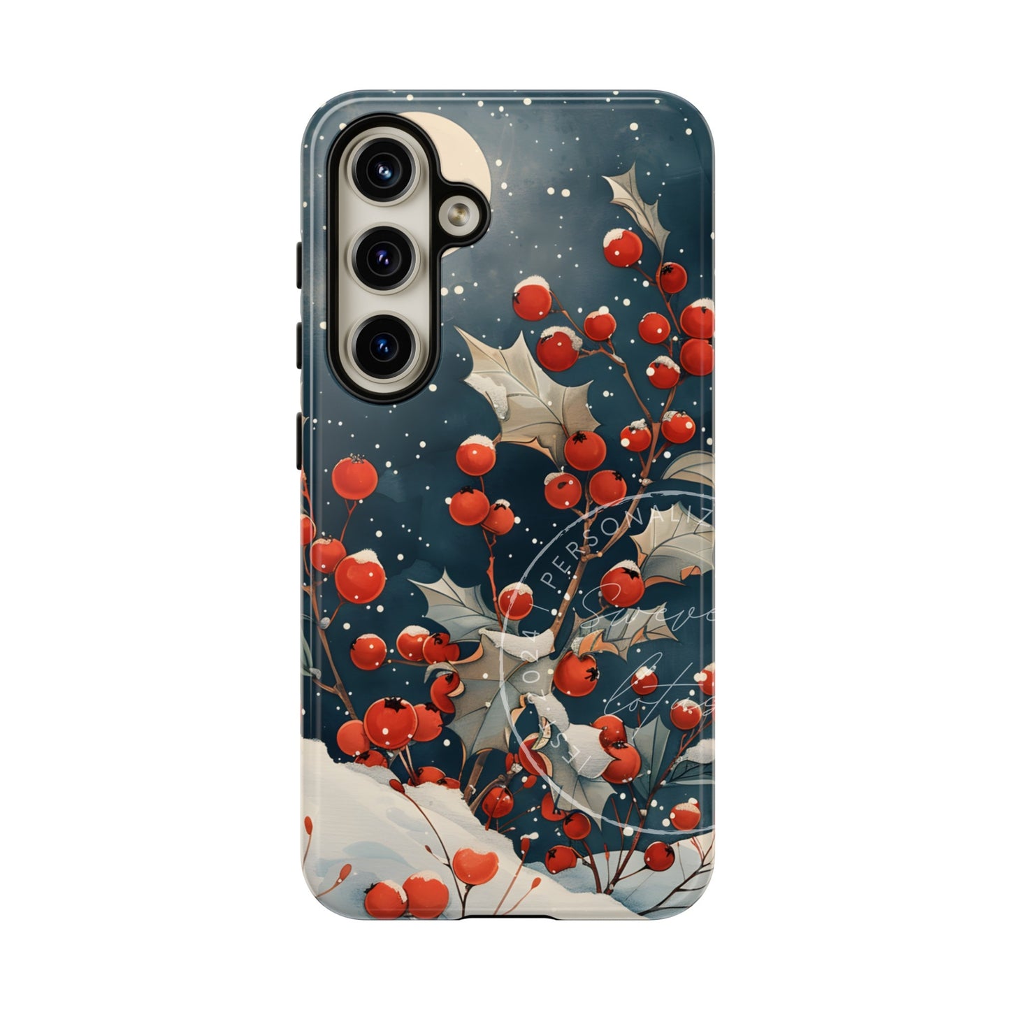 Birth month flower - December Flower Phone case