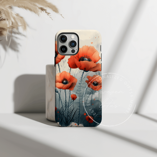 Birth month flower - August Flower Phone case