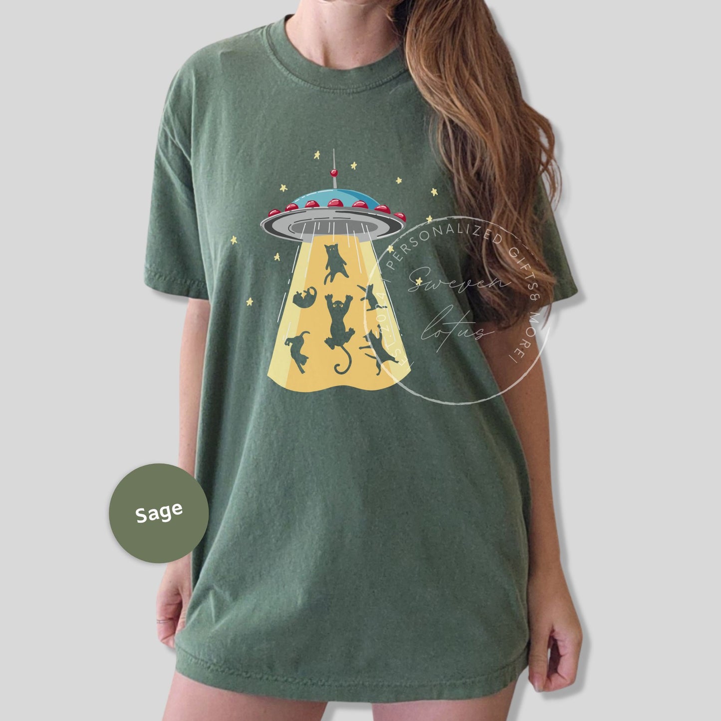 Cat UFO Shirt