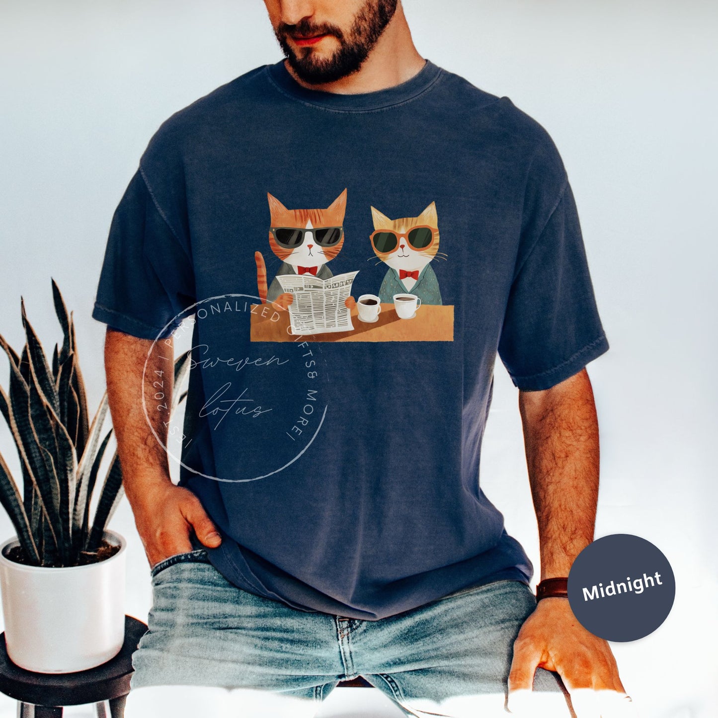 Cat Café Duo Shirt