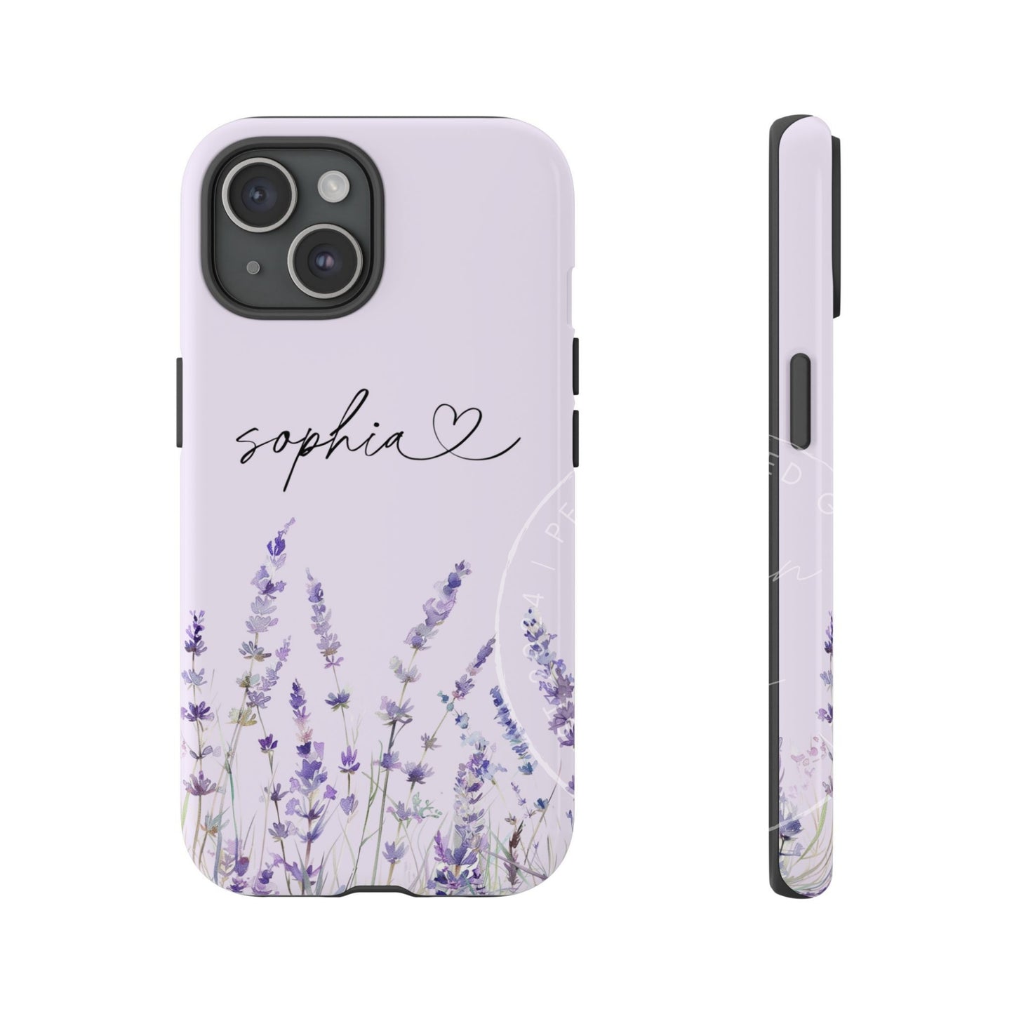 Custom Lavender flower Phone Case