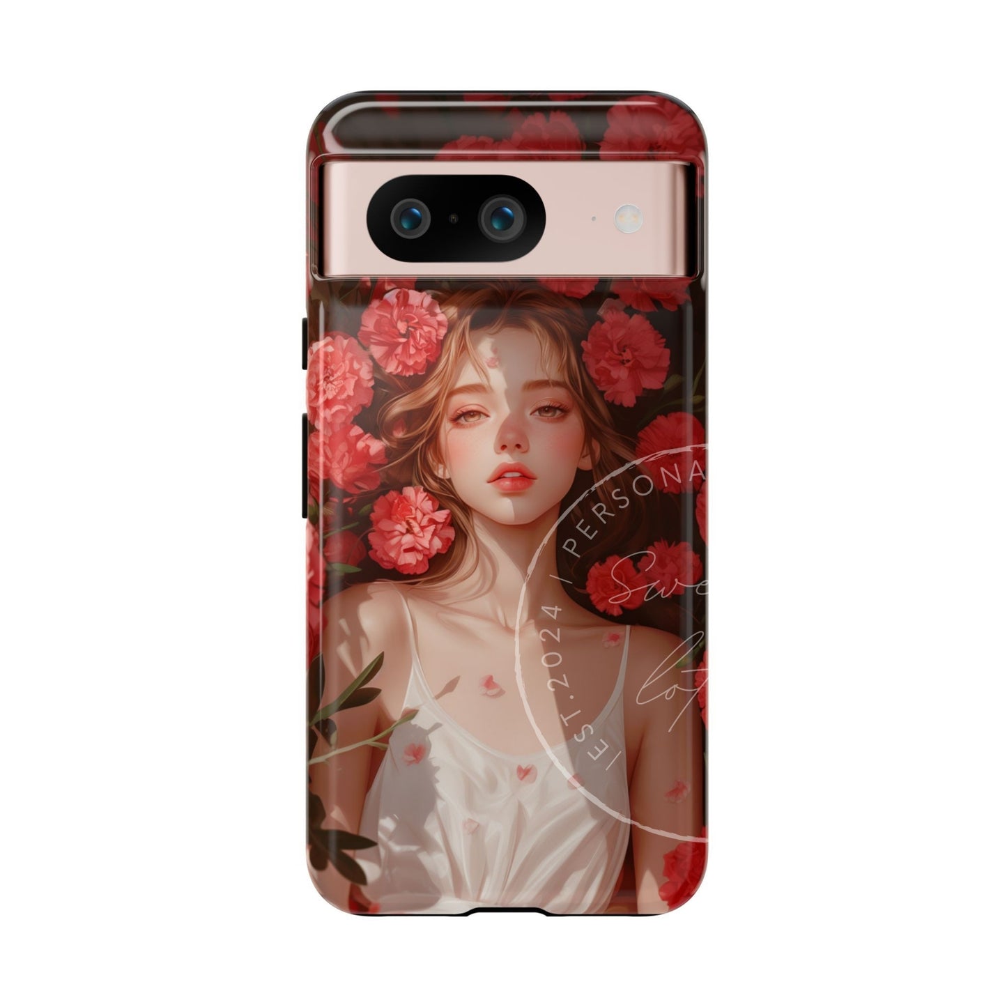 Floral Enchantress - January Phone Case