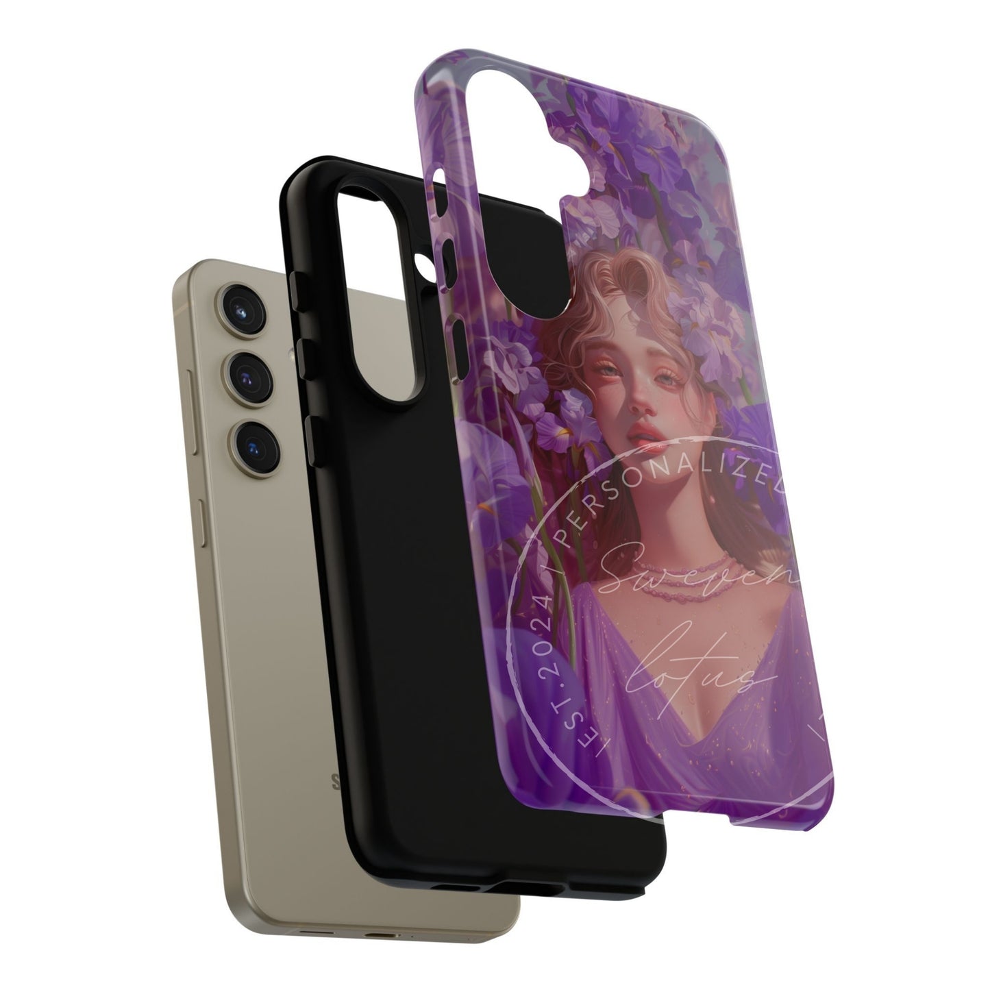 Floral Enchantress - February Phone Case