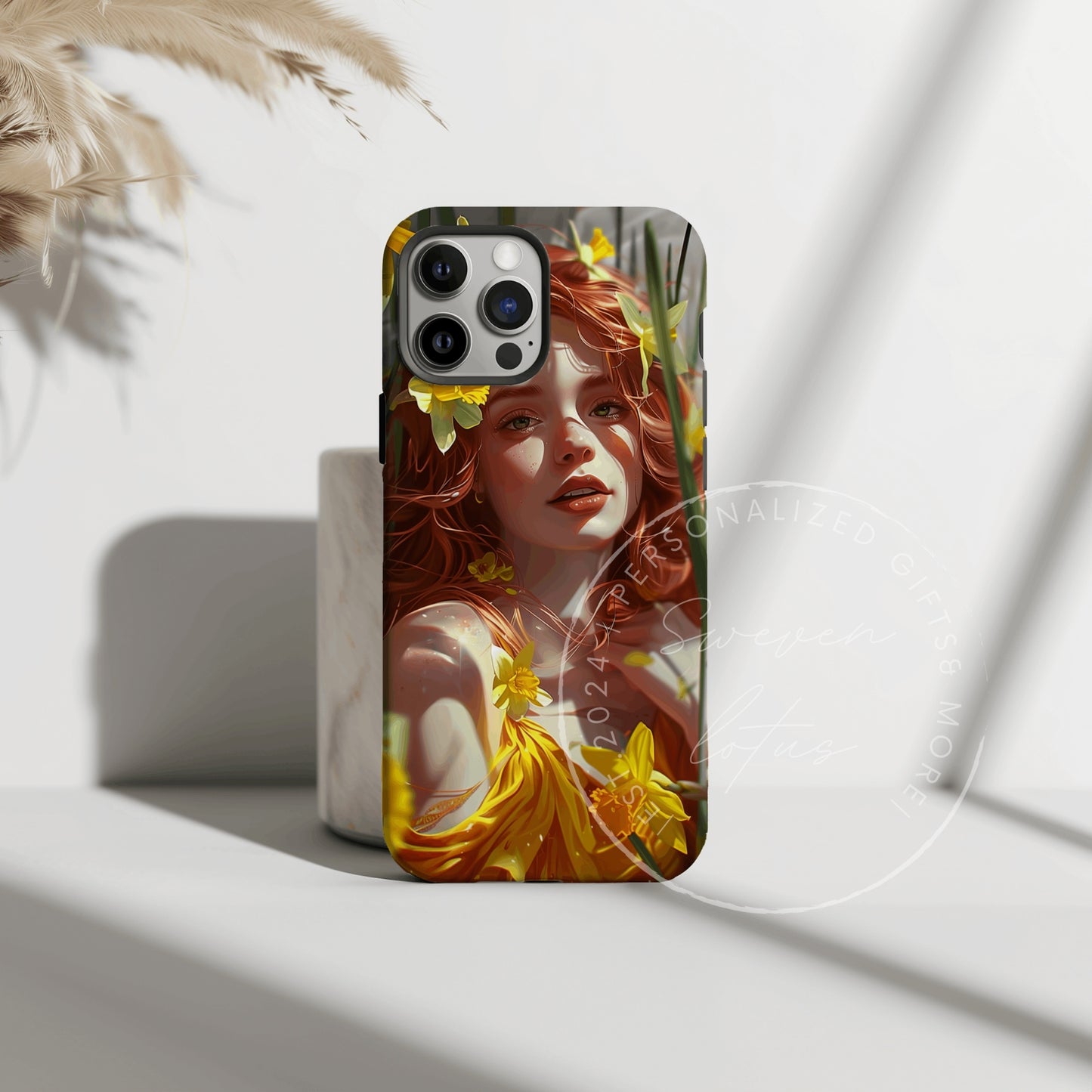 Floral Enchantress - March Phone Case