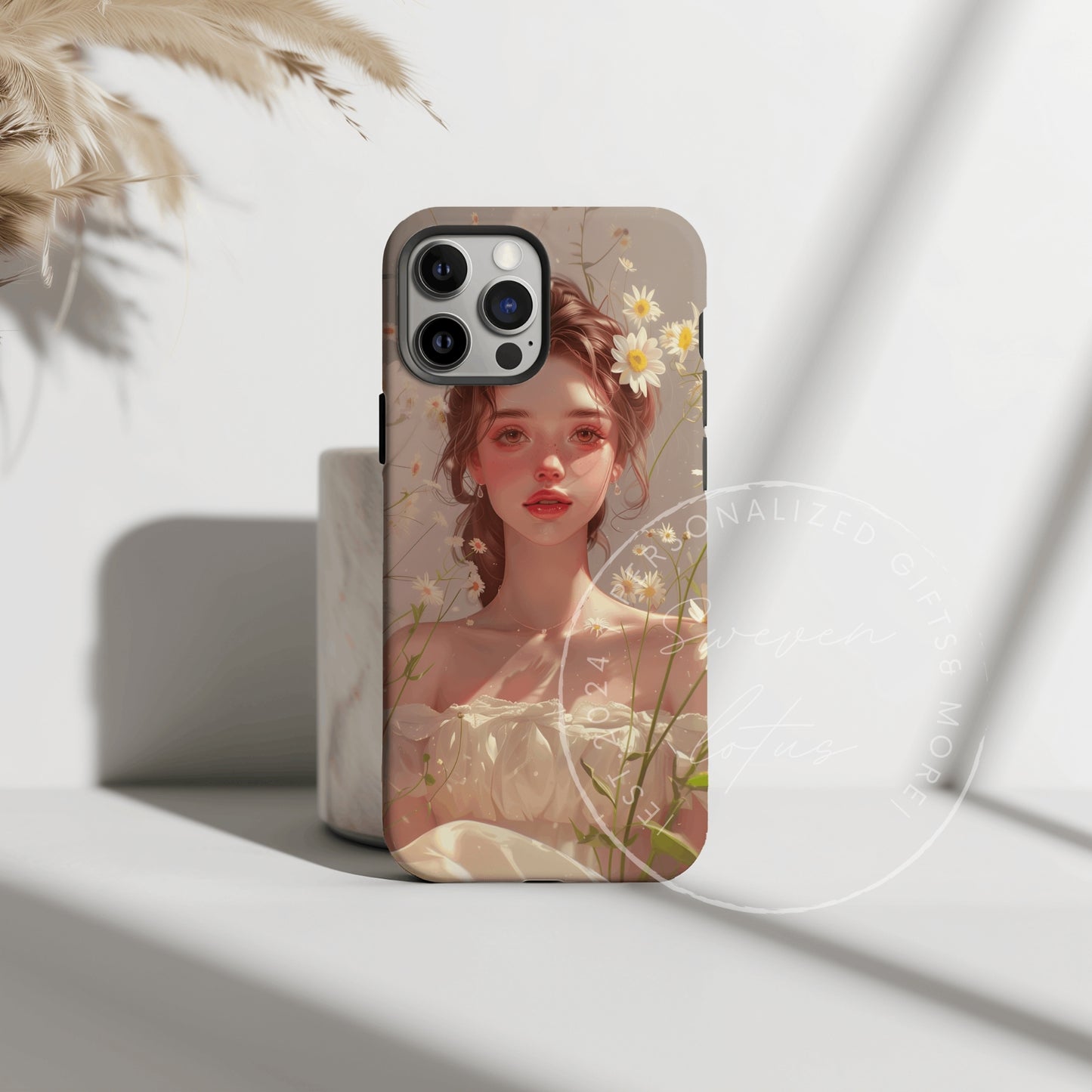 Floral Enchantress - April  Phone Case