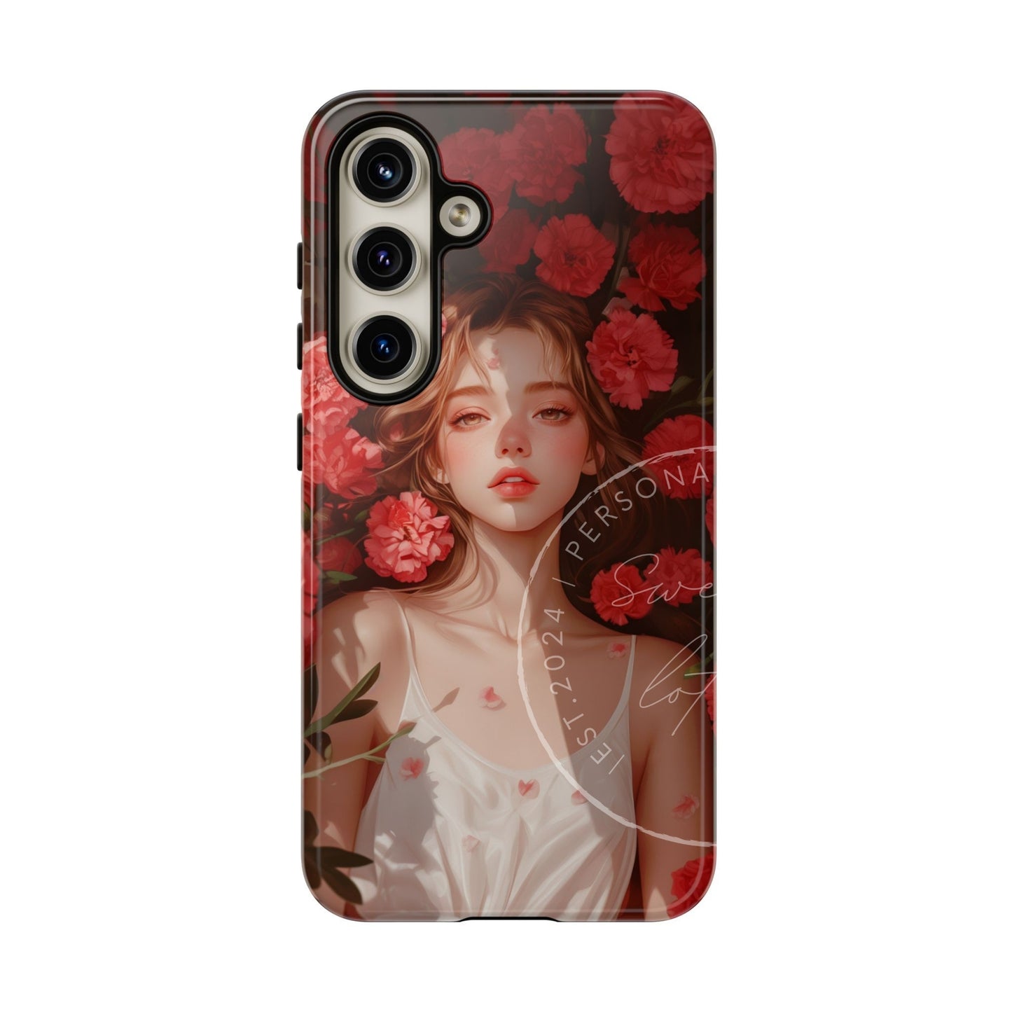 Floral Enchantress - January Phone Case