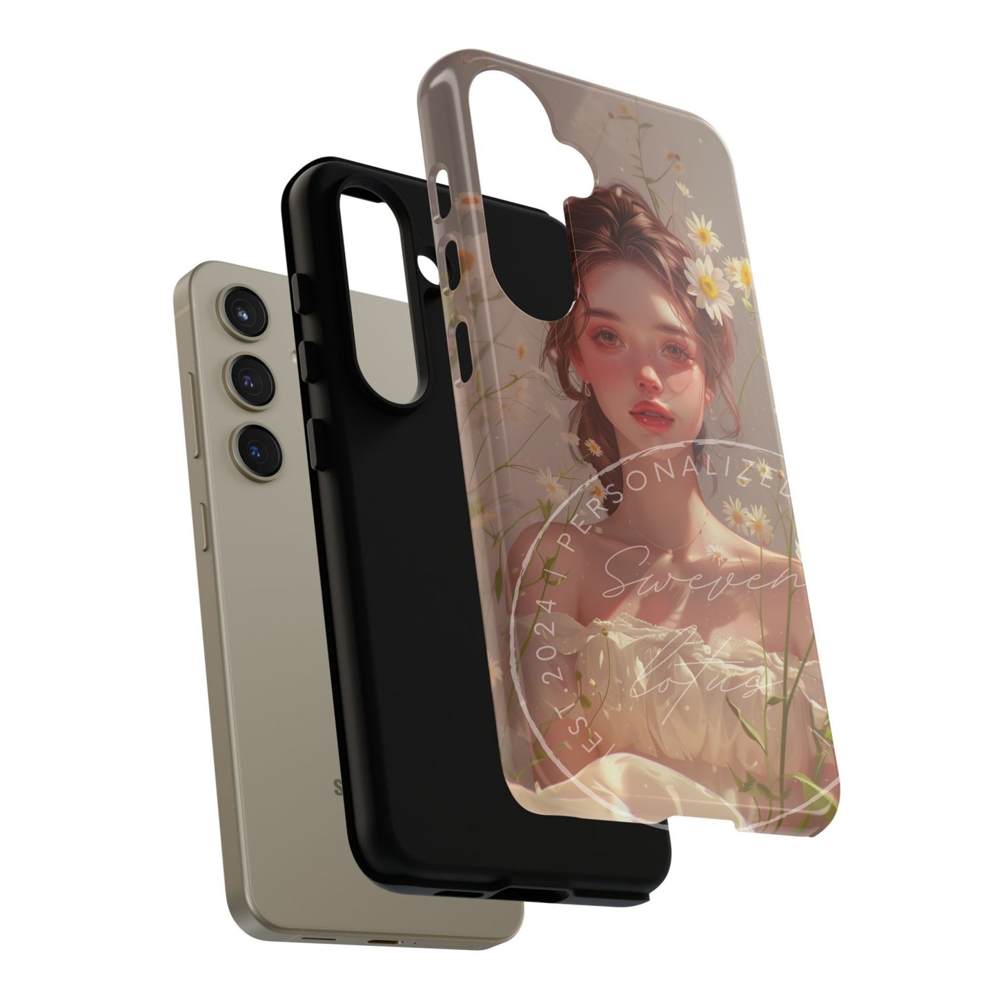 Floral Enchantress - April  Phone Case