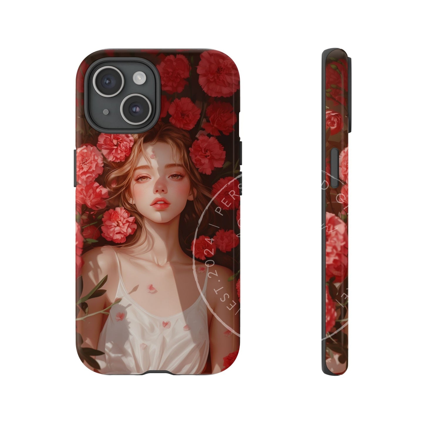 Floral Enchantress - January Phone Case