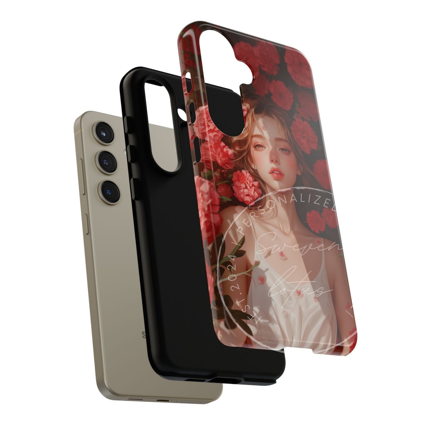 Floral Enchantress - January Phone Case