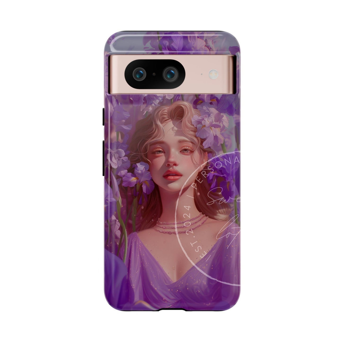 Floral Enchantress - February Phone Case