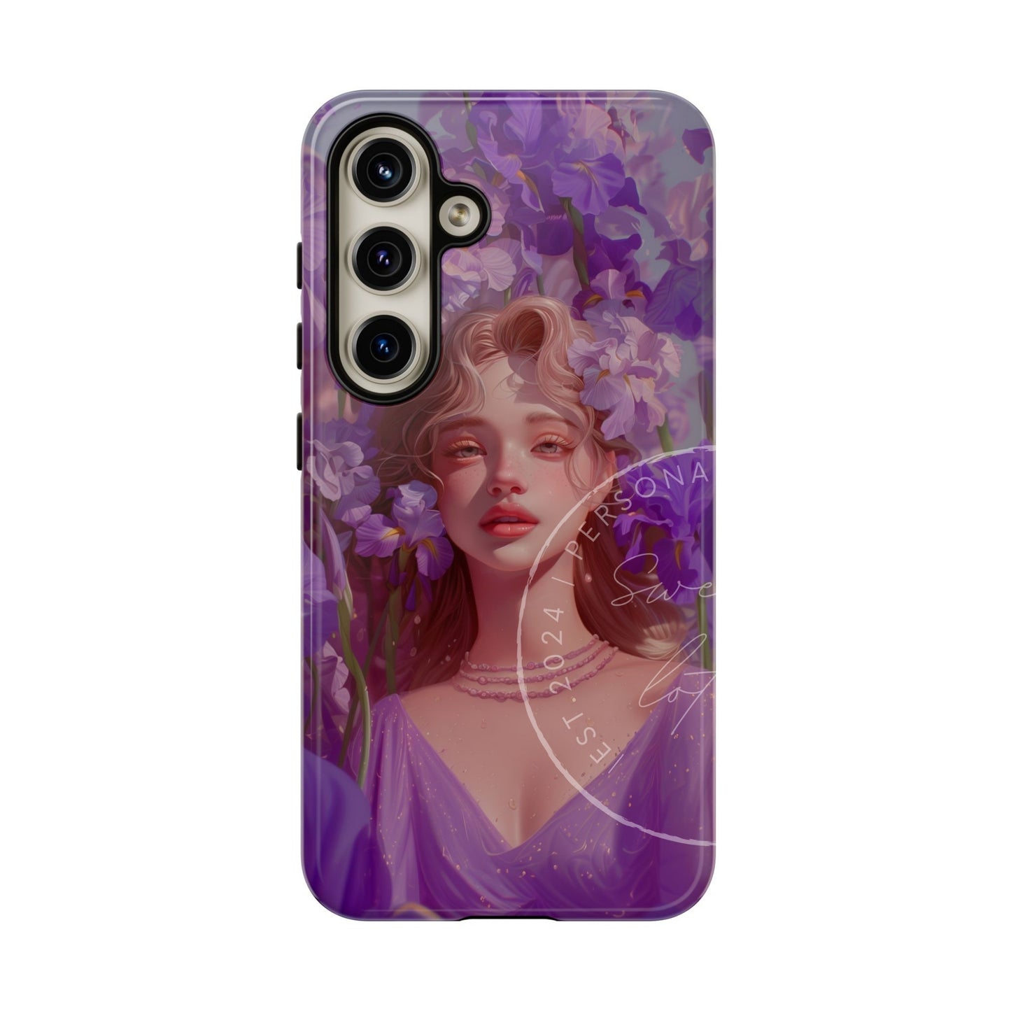 Floral Enchantress - February Phone Case