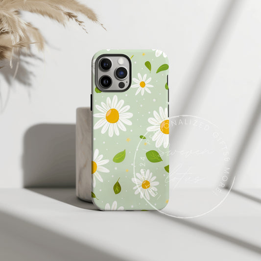 Birth month Flower - April Flower Pattern Phone case