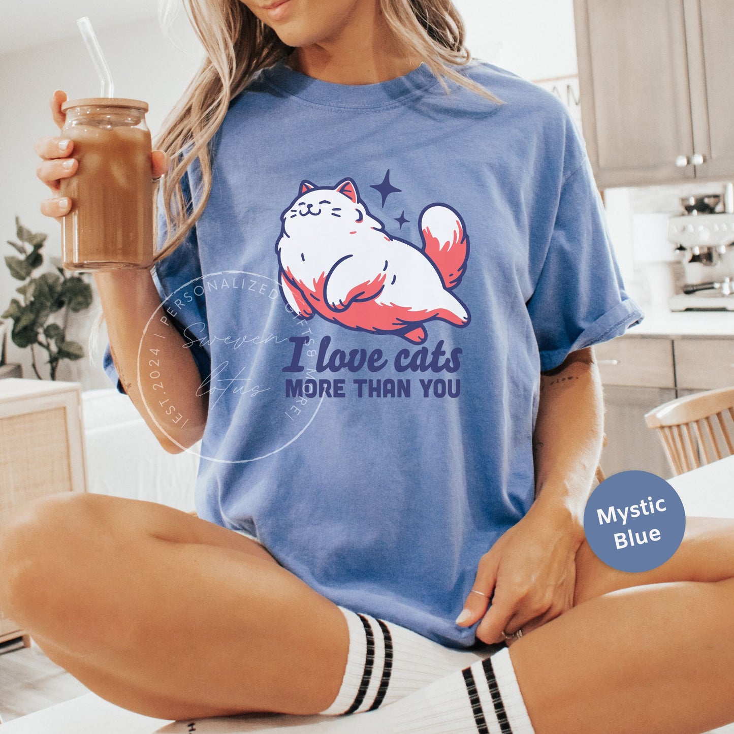 I love cats more than you Shirt