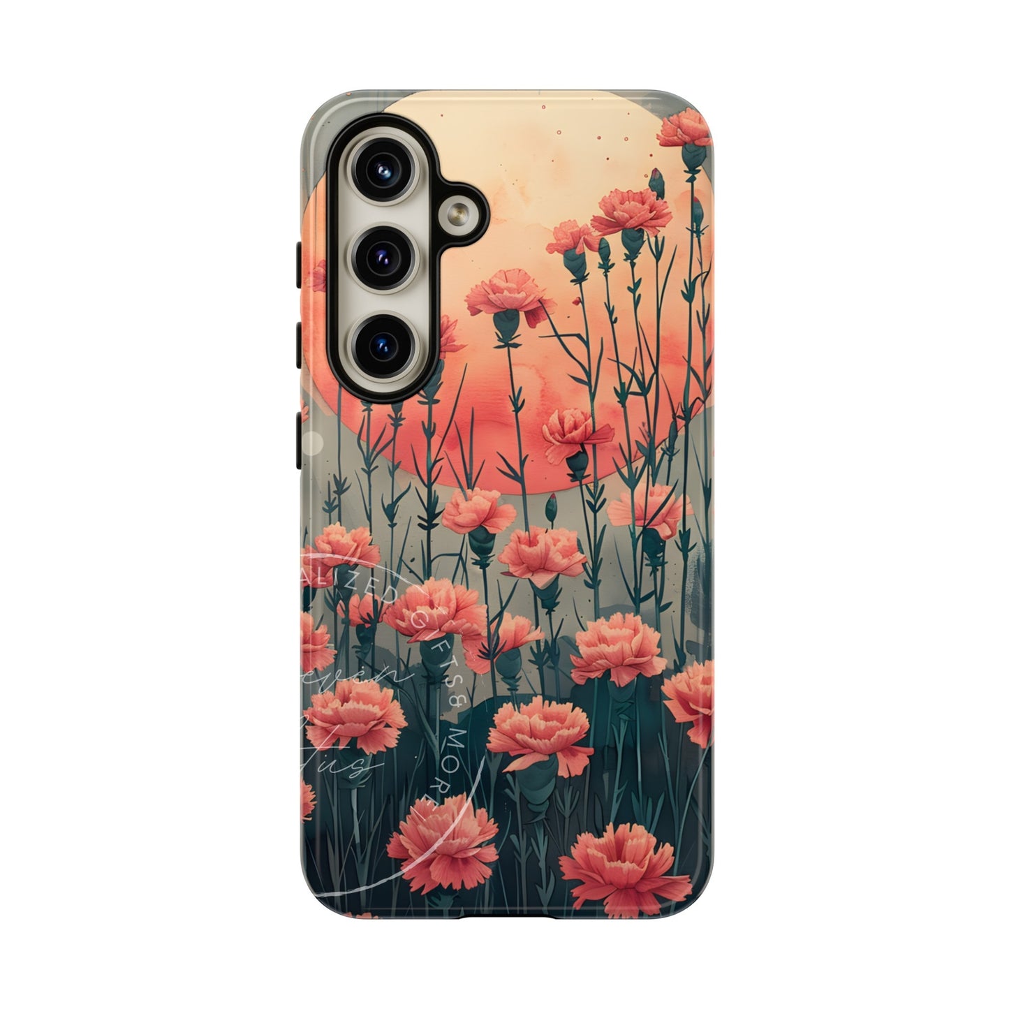 Birth month flower - January Flower Phone case