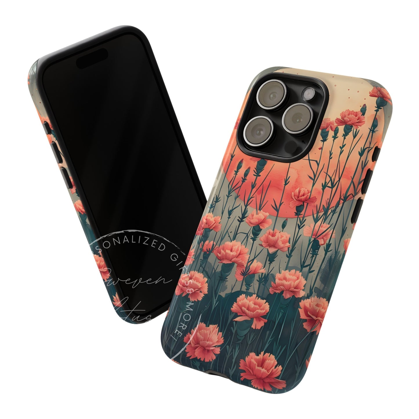 Birth month flower - January Flower Phone case