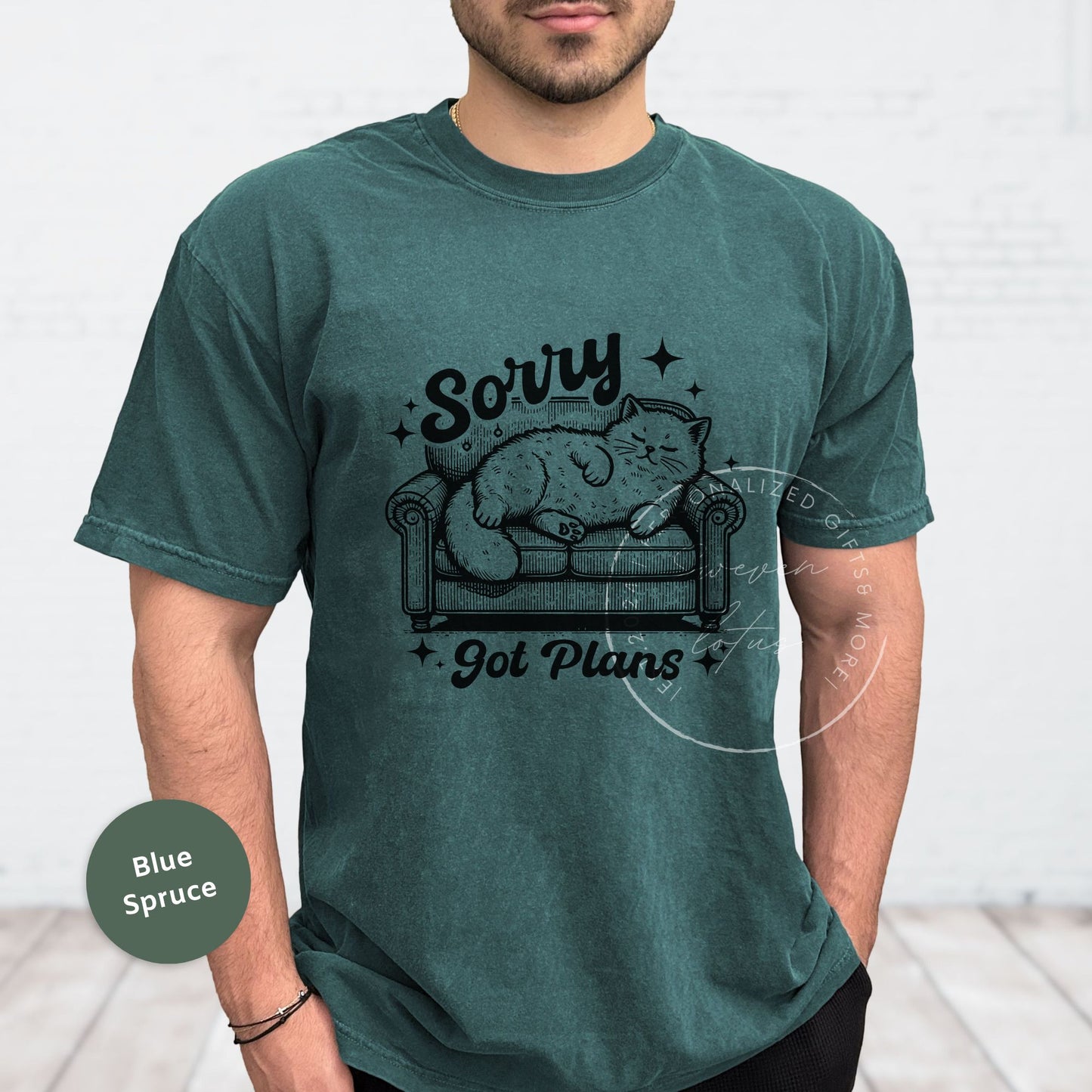 Sorry got plans Cat shirt