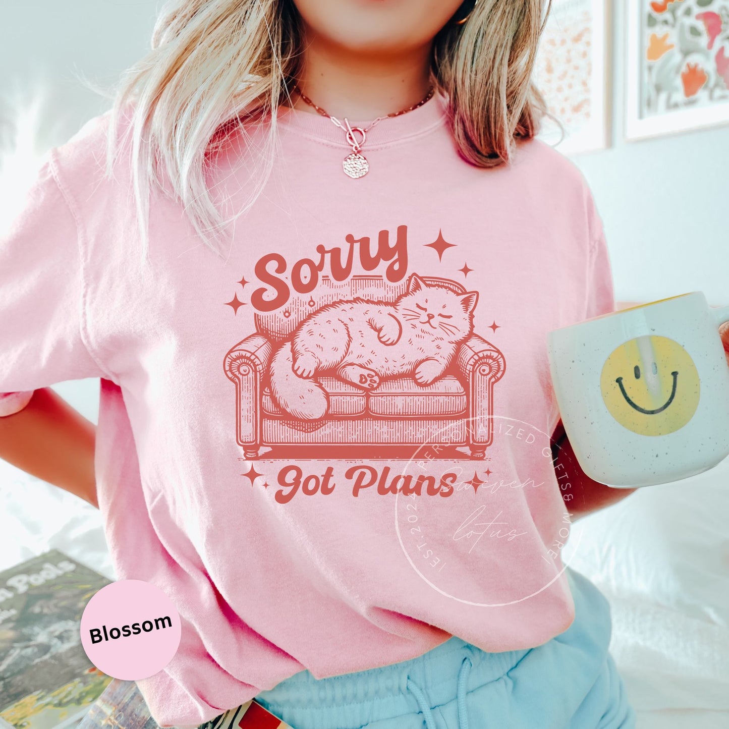 Sorry got plans Cat shirt