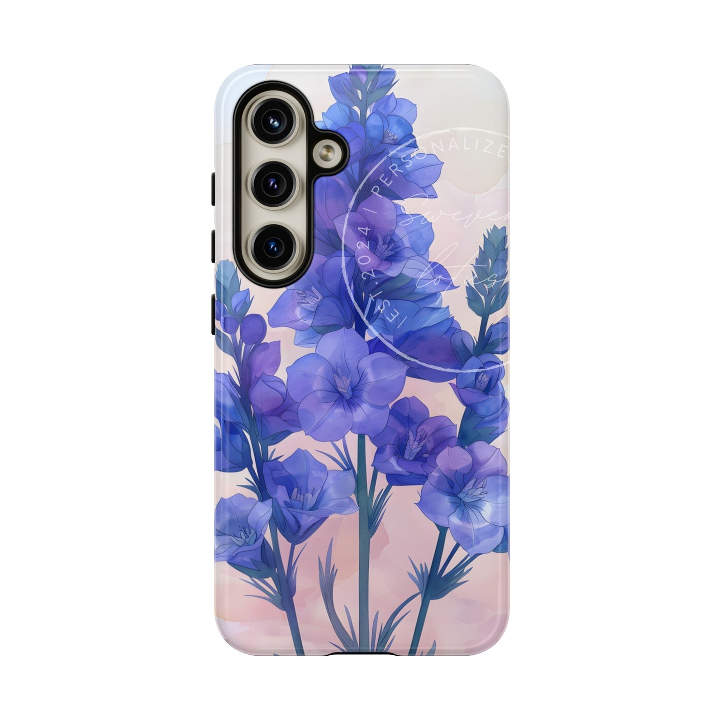 Birth month flower - July Flower Phone case