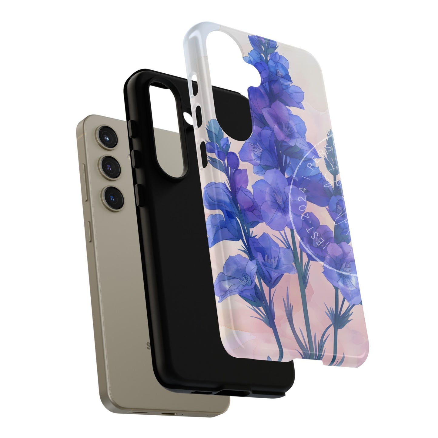 Birth month flower - July Flower Phone case