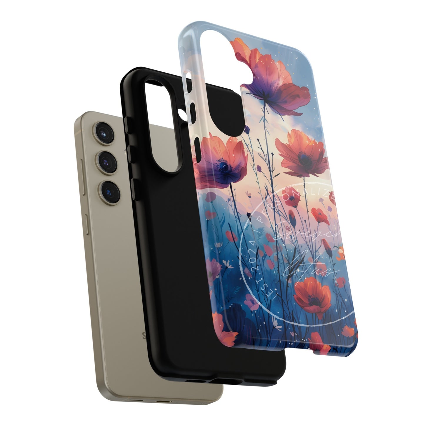 Birth month flower - October Flower Phone case